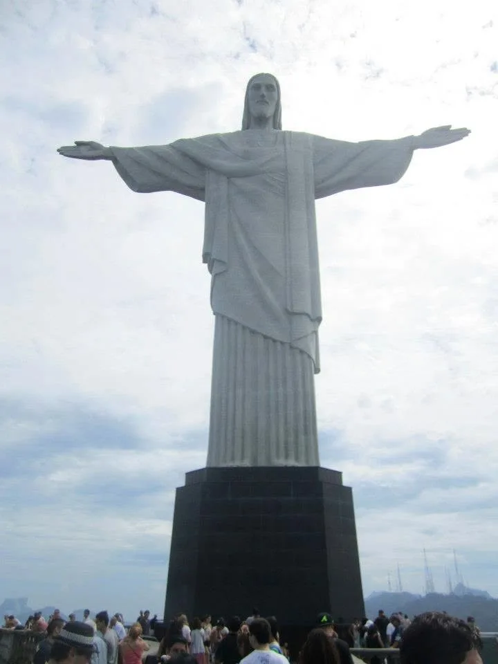 Cristo Redentor sobre el Corcovado en Río de Janeiro